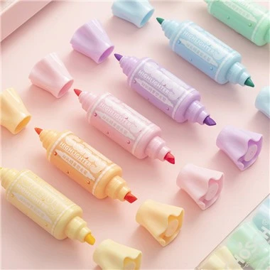 6ks Mini Candy zvýrazňovač tvaru pera